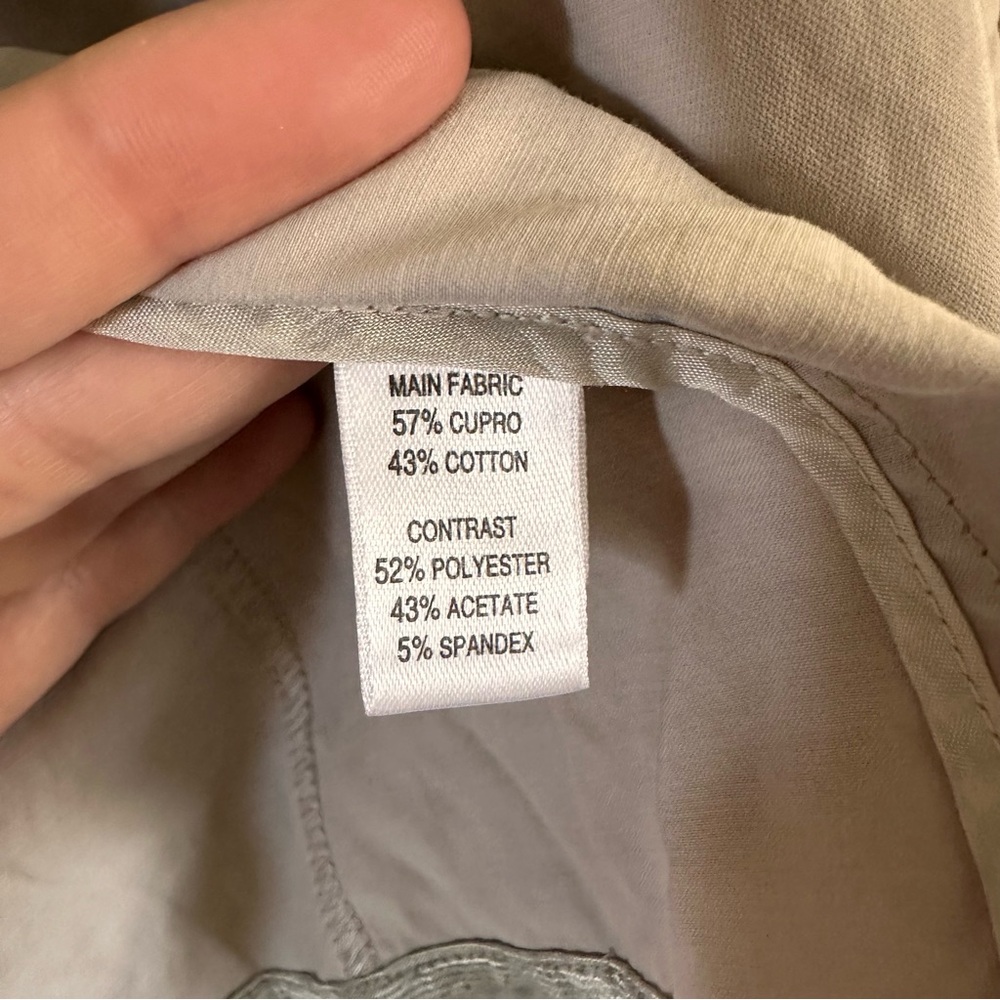 St. John Light Gray Open Jacket With Cinchable Wa… - image 4